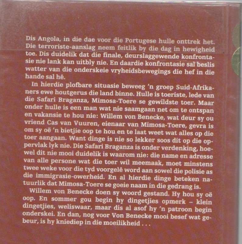 SAFARI BRAGANZA - JOHANN BEKKER (2 DE UITGAWE 1992) JEUGVERHAAL