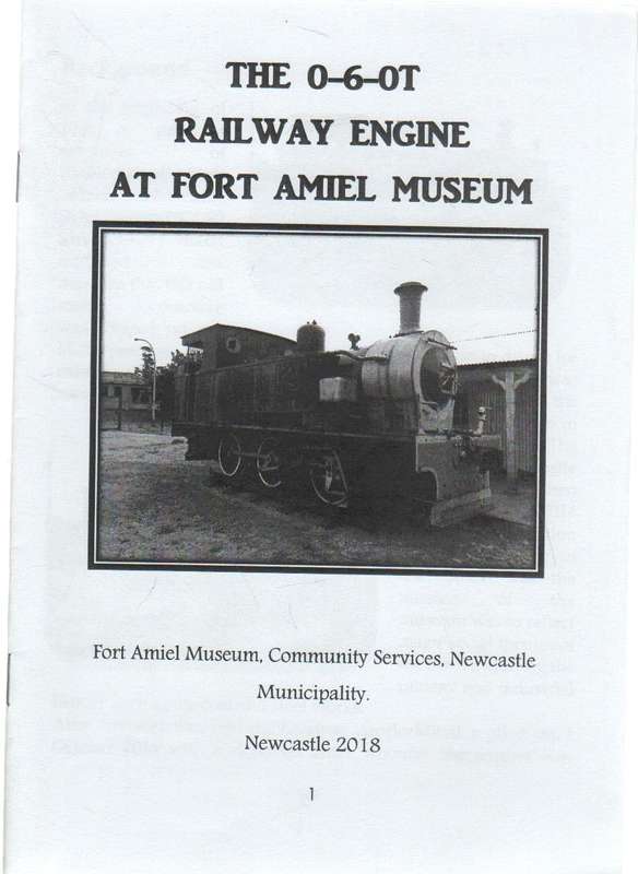 THE O-6-OT RAILWAY ENGINE AT FORT AMIEL MUSEUM - 2018