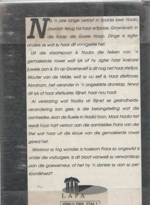 JONKER FRANS - MARIE VAN DER MERWE (GROOTDRUKUITGAWE 2000) OU KAAPSEVERHAAL