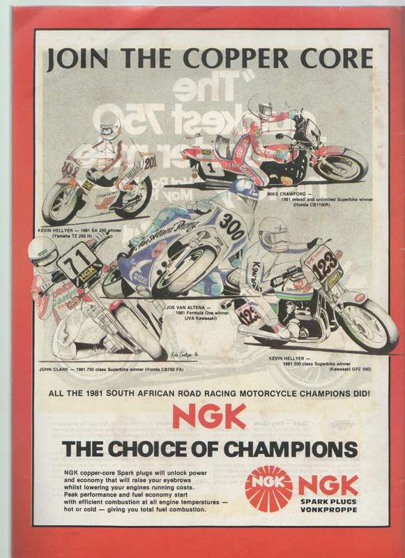 THREE MOTOCYCLE RSA MAGAZINES - 1980  / 1981