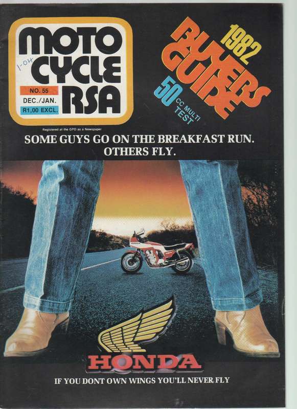 THREE MOTOCYCLE RSA MAGAZINES - 1980  / 1981