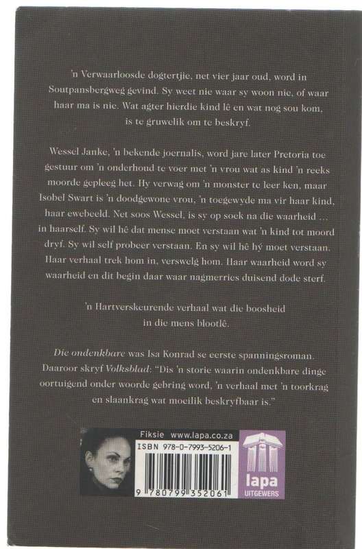 DIE SOENOFFER - ISA KONRAD (1 STE UITGAWE 2011)