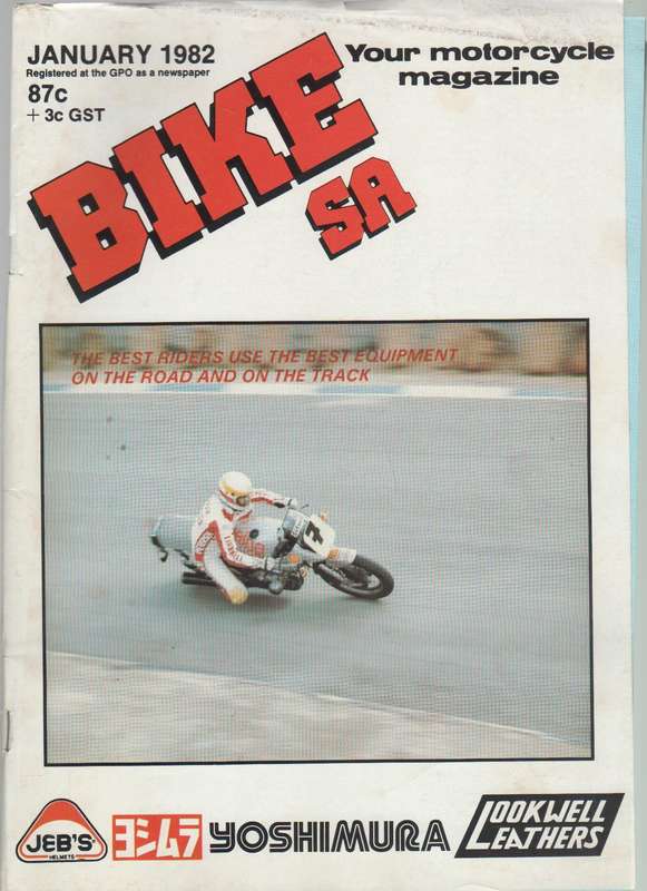 THREE BIKE SA MAGAZINES - 1980 T0 1982