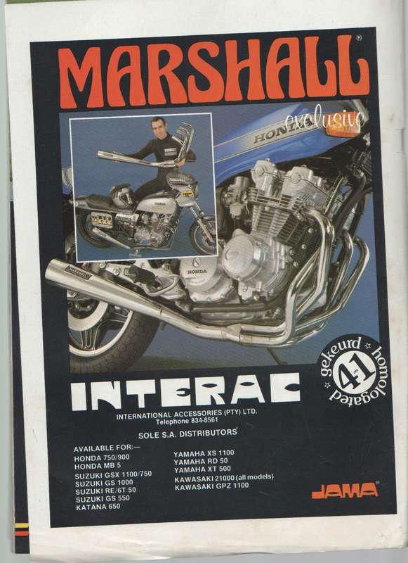 THREE BIKE SA MAGAZINES - 1980 T0 1982