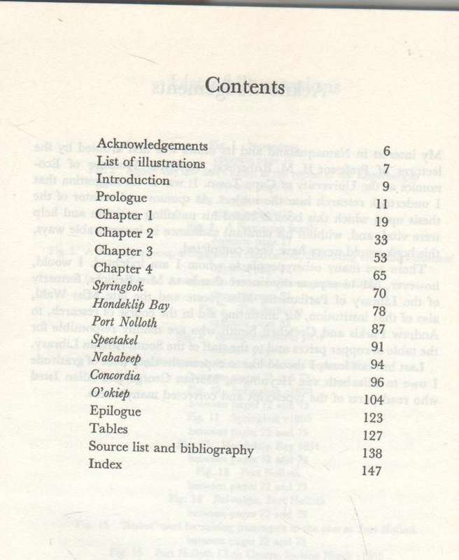 A HISTORY OF COPPER MINING IN NAMAQUALAND - JOHN M SMALBERGER (1975)
