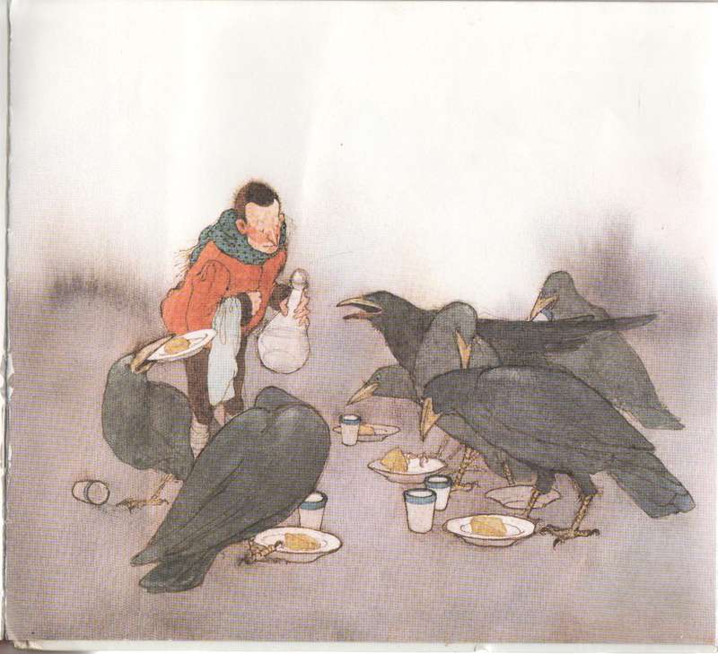 DIE SEWE RAWE - DIE BROERS GRIMM - (VERTAAL DEUR FREDA LINDE )