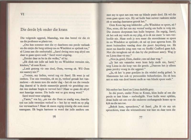MOF EN SY MENSE . 'N VERHAAL UIT LADISMITH - C J LANGENHOVEN (34 STE DRUK 1972)