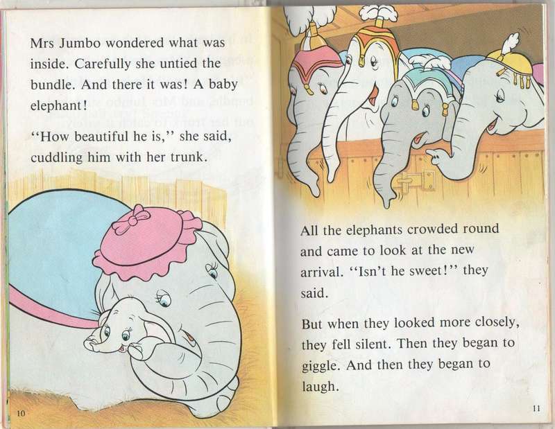 TWO LADYBIRD DISNEY BOOKS: WINNIE THE POOH AND THE BLUSTERY DAY & DUMBO