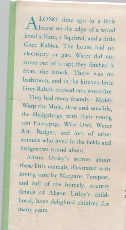 HARE AND THE EASTER EGGS - ALLISON UTTLEY (1983)