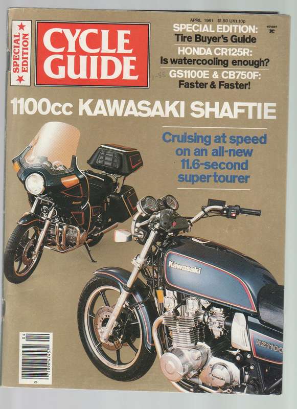 THREE CYCLE GUIDE MAGAZINES 1978 - 1981