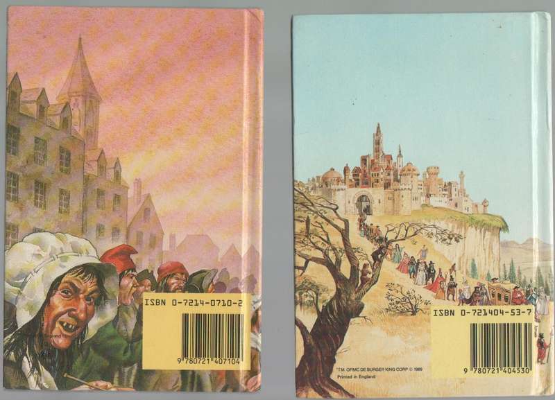 TWO LADYBIRD CHILDREN'S CLASSICS: A TALE OF TWO CITIES & GULLIVER'S TRAVELS