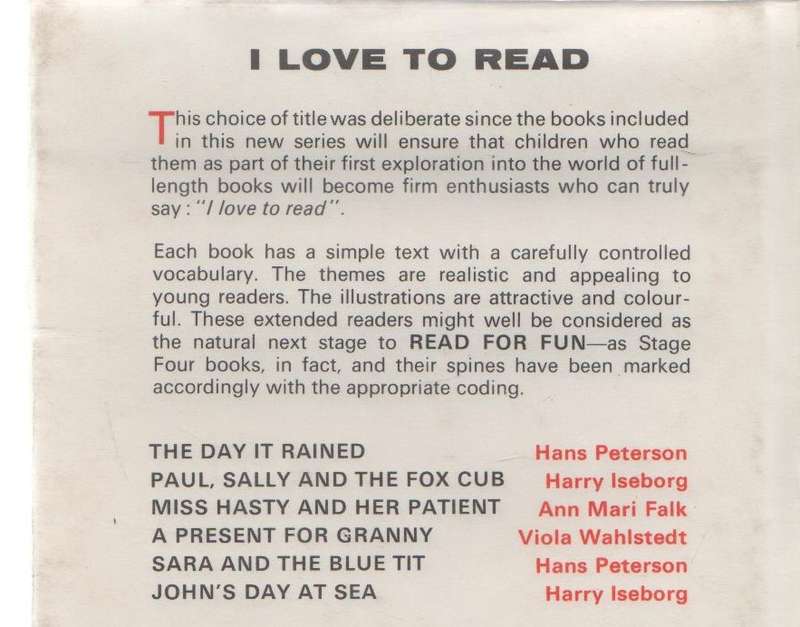 SARA AND THE TIT - HANS PETERSON