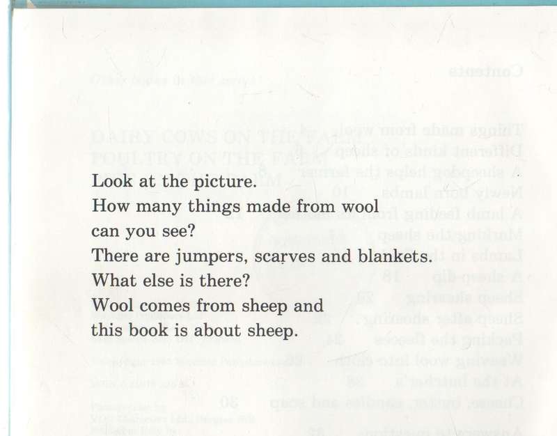 SHEEP ON THE FARM - CLIFF MOON (1 ST PUBLISHED 1983)