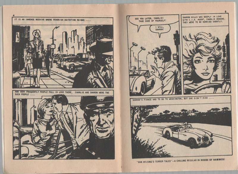 SPYING IN SAIGON - POCKET DETECTIVE LIBRARY NO 52 (CAFE BOOK)
