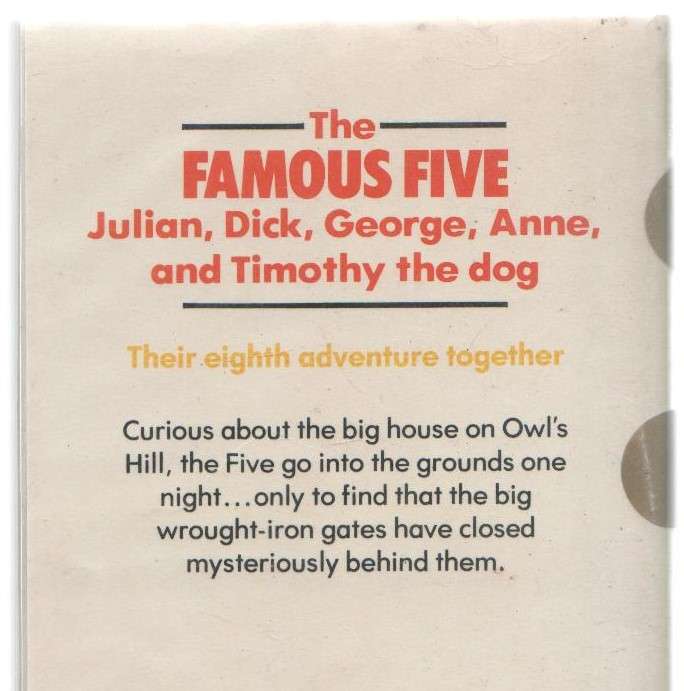 THE FAMOUS FIVE: FIVE GET INTO TROUBLE - ENID BLYTON (24 TH IMPRESSION 1983)