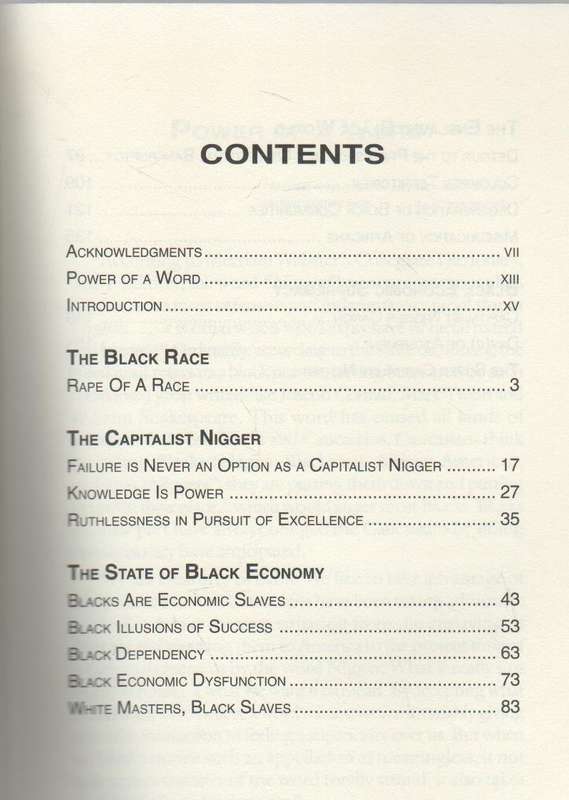 CAPITALIST NIGGER, THE ROAD TO SUCCESS - CHIKA ONYEANI (1990)
