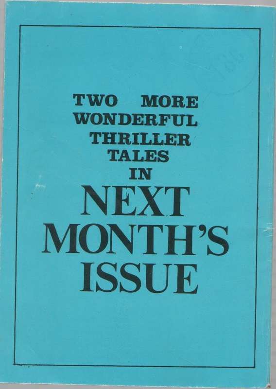 APPIONTMENT WITH DEATH - THRILLER STORIES IN PICTURES NO 72 (CAFE BOOK 1975) SABRE LIBRARY