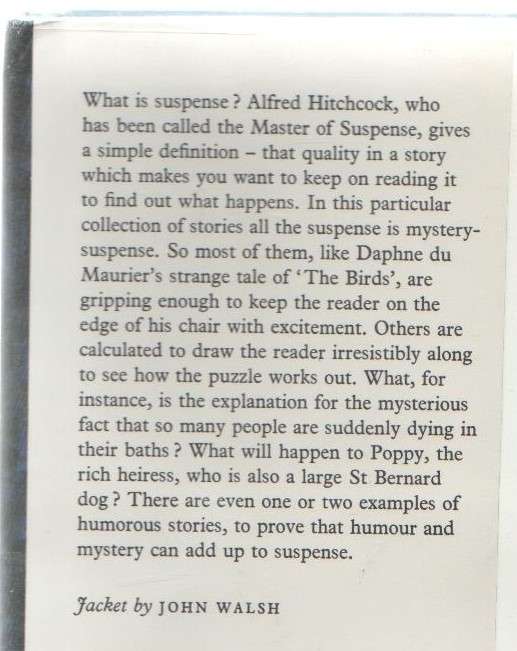 SPELLBINDERS IN SUSPENSE - ALFRED HITCHCOCK (1 ST PUBLISHED 1972)