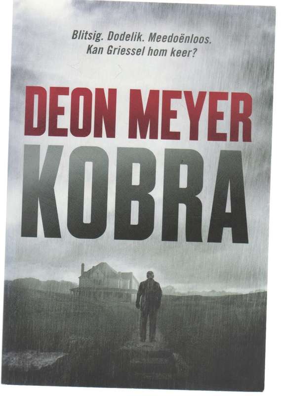 KOBRA - DEON MEYER (1 STE UITGAWE 2013)