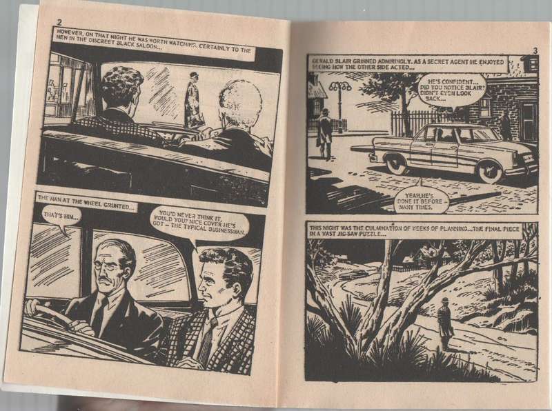 APPIONTMENT WITH DEATH - THRILLER STORIES IN PICTURES NO 72 (CAFE BOOK 1975) SABRE LIBRARY