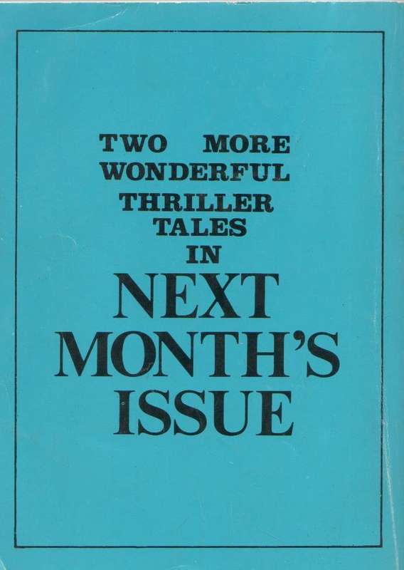 AGENTS ARE EXPENDABLE - THRILLER STORIES IN PICTURES NO 67 (SABRE LIBRARY - CAFE BOOK 1974)