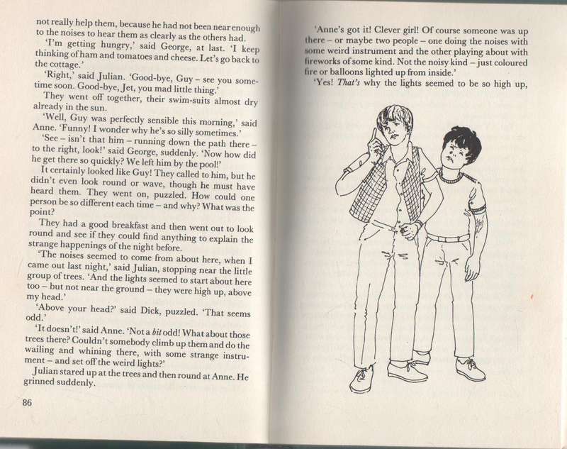 THE FAMOUS 5: FIVE ON A TRAIL - ENID BLYTON (REPRINT 1995)