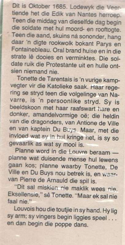 GELIEFDE ONDER DIE SWAARD - KOBUS SNYMAN (1976)