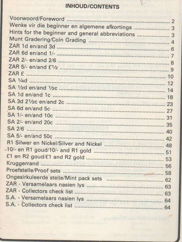 DIE SUID-AFRIKAANSE MUNT KATALOGUS/THE SOUTH AFRICAN COIN CATALOGUE (1984/4) THEO&CLIFF VAN RENSBURG