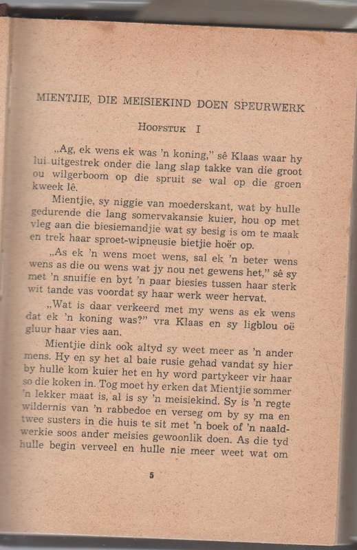MIENTJIE DIE MEISIEKIND - SITA (1957)