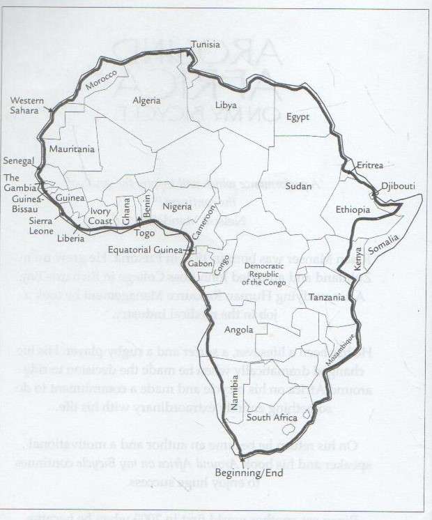 AROUND AFRICA ON MY BICYCLE - RIAAN MANSER (2011)