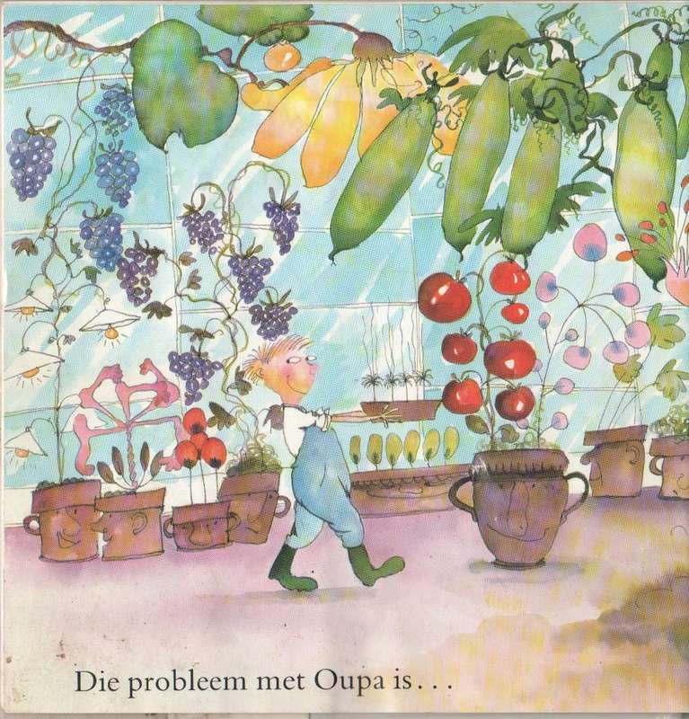 DIE PROBLEEM MET OUPA - BABETTE COLE (AFRIKAANSE UITGAWE 1988)
