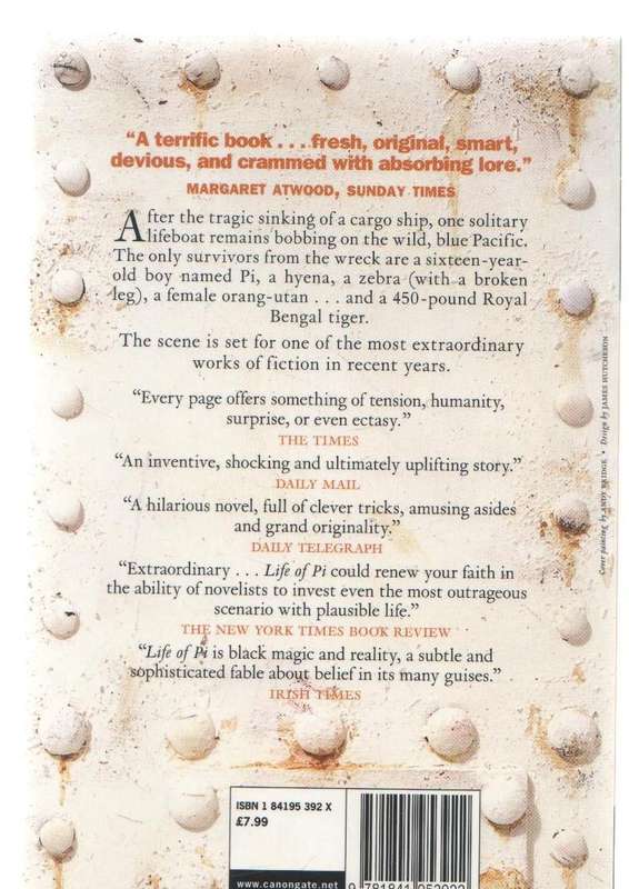 LIFE OF PI - YANN MARTEL (2003)