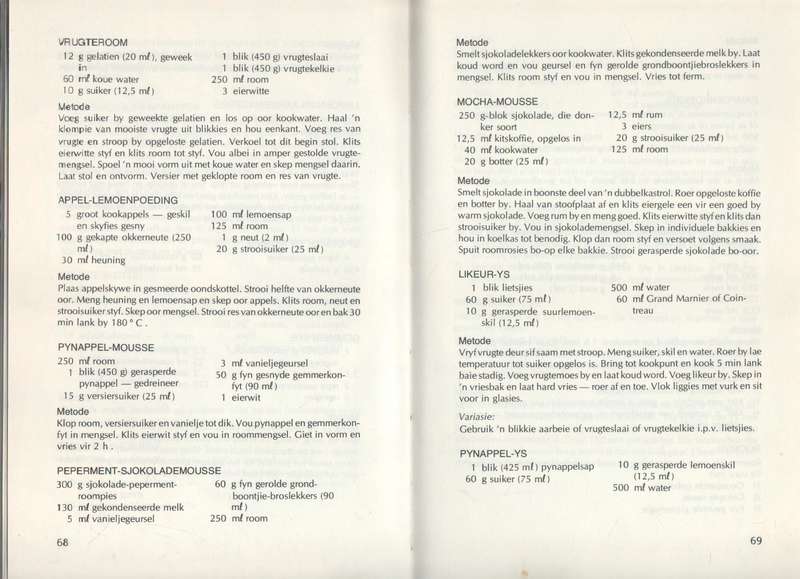 VLEISBRAAI EN FONDUE - JOEY MOSTERT (1 STE UITGAWE 1976)