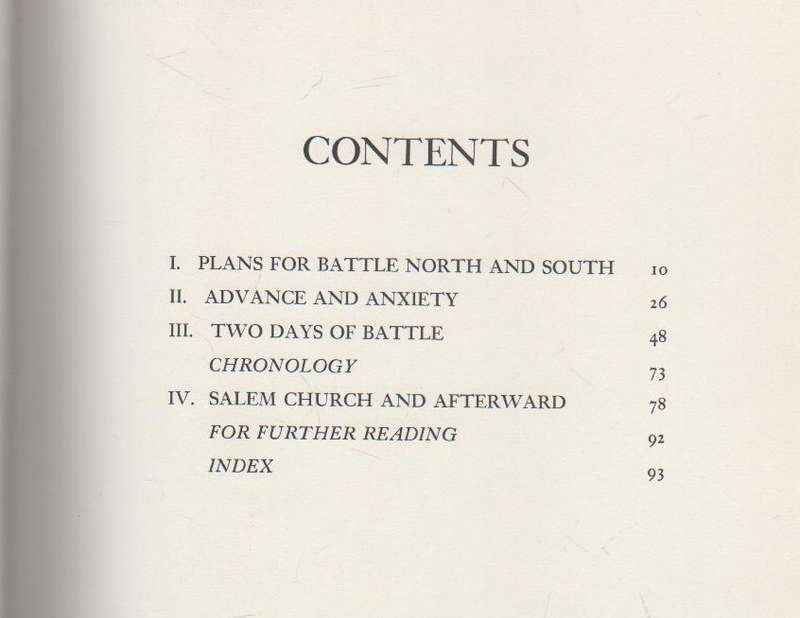 CHANCELLORSVILLE, DISASTER IN VICTORY - BRUCE PALMER (1 ST PRINT 1967)