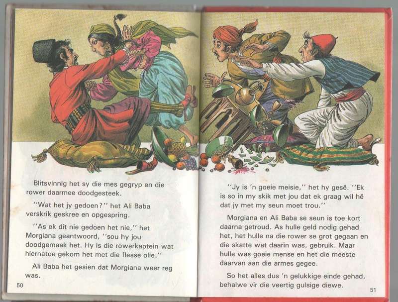 ALI BABA EN DIE VEERTIG DIEWE - LADYBIRD MARIE STUART (1982)