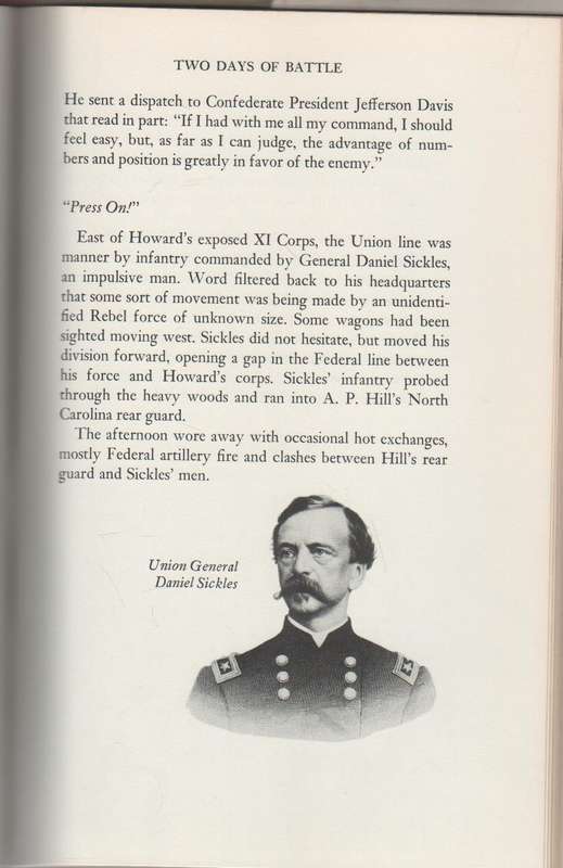 CHANCELLORSVILLE, DISASTER IN VICTORY - BRUCE PALMER (1 ST PRINT 1967)