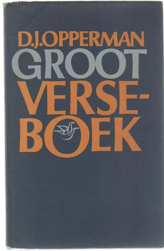 GROOT VERSEBOEK - D J OPPERMAN (1975)