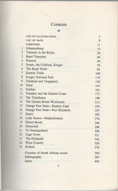 THE COMPANION GUIDE TO SOUTH AFRICA - GEOFFREY JENKINS AND EVE PALMER (1978)