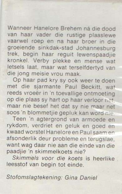SKIMMELS VOOR DIE KOETS - JO JOOSTE (1 STE UITGAWE 1983)
