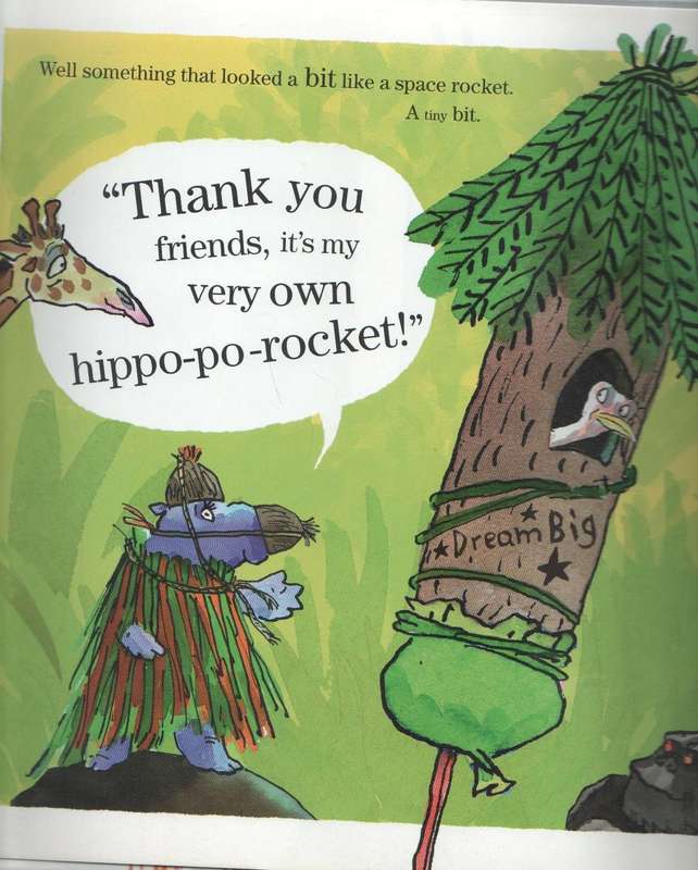 THE FIRST HIPPO ON THE MOON - DAVID WALLIAMS (1 ST PUBLISHED 2014)