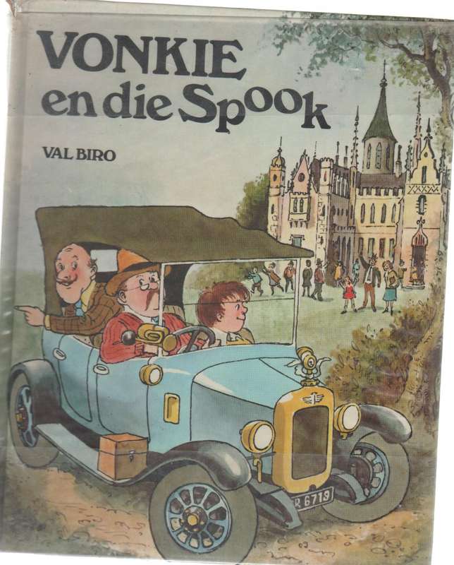 VONKIE EN DIE SPOOK  - VAL BIRO (1 STE AFRIKAANS UITGAWE 1980)