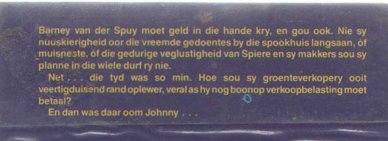 OOM JOHNNIE - I D LAMPRECHT (1 STE UITGAWE 1986) JEUGVERHAAL