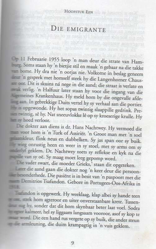 DOMEIN VAN GLAS - HENK VAN WOERDEN , VERTAAL DEUR ANTJIE KROG (1 STE UITGAWE 2000)