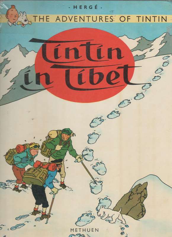 THE ADVENTURES OF TINTIN - TINTIN IN TIBET  - MICHAEL TURNER (REPRINT 1984)