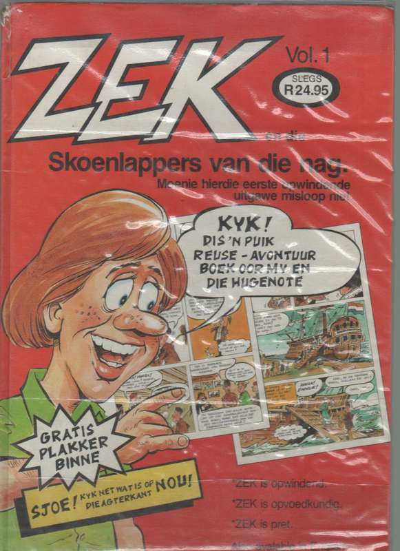 ZEK EN DIE SKOENLAPPERS  VAN DIE NAG - MARETHA MAARTENS  (1 STE UITGAWE 1989)