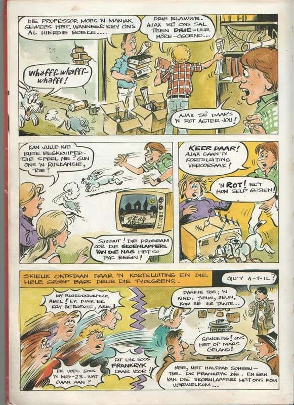 ZEK EN DIE SKOENLAPPERS  VAN DIE NAG - MARETHA MAARTENS  (1 STE UITGAWE 1989)