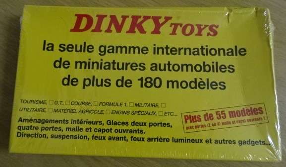 ATLAS DINKY TOYS # 592 FRENCH ROAD SIGNS - SET IS SEALED