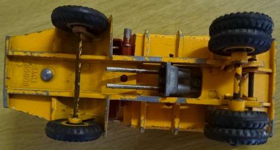 BUDGIE TOYS: EUCLID TIPPER NO 242 (MADE IN ENGLAND MORRIS & STONE - 1960-66)
