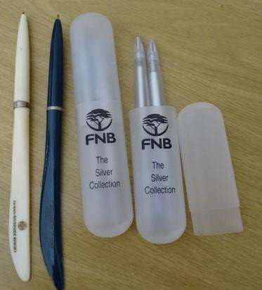 EIGHT CORPORATE PENS