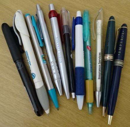 ELEVEN  CORPORATE PENS